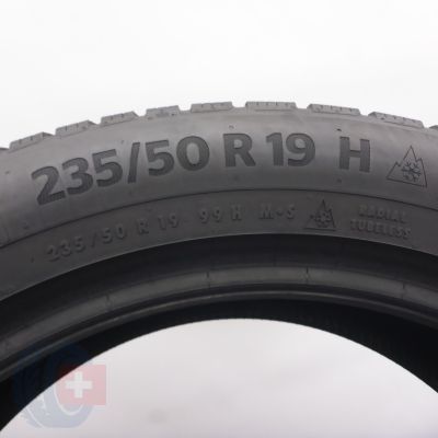 6. 235 50 19 2x CONTINENTAL 235/50 R19  99H WinterContact Ts 870 P Winterreifen 2023 6,5-6,8mm
