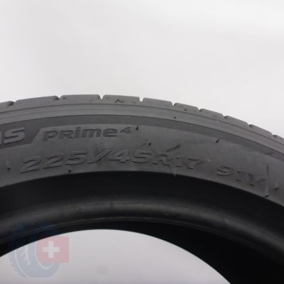 6. 225 45 17 2x HANKOOK 225/45 R17 91Y Ventus Prime 4 K135 Sommerreifen 2024 6,5-6,7mm