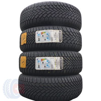 195 55 15 4x CONTINENTAL 195/55 R15 85H WinterContact TS860 Winterreifen 2020 WIE NEU VOLL