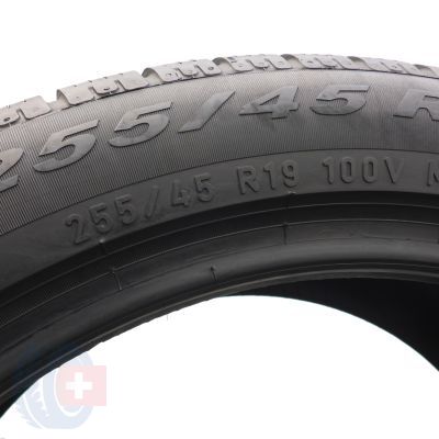 7. 255 45 19 2x PIRELLI 255/45 R19 100V Sottozero Winter 240 SerieII N0 Winterreifen 2024 7mm