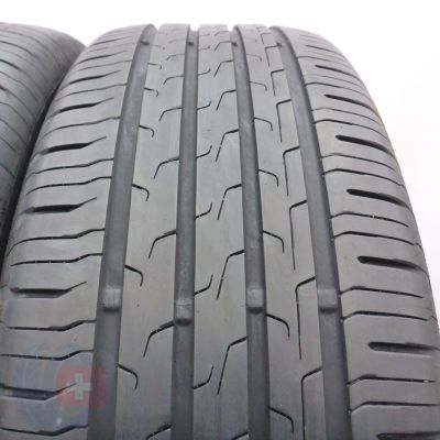 3. 215 60 17 2x CONTINENTAL 215/60 R17 96H EcoContact 6 Sommerreifen 2020, 2021 5,8-6mm