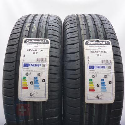 4. 205 60 16 4x CONTINENTAL 205/60 R16 96V XL ContiPremiumContact 2 RFT BMW Sommerreifen 2022 Ungebraucht   