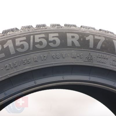 8. 215 55 17 4x SEMPERIT 215/55 R17 98V XL Speed-Grip 5 Winterreifen 2025 VOLL WIE NEU 