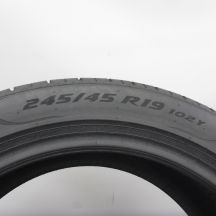 4. 245 45 19 1x PIRELLI 245/45 R19 102Y XL P Zero M0 BMW Sommerreifen 2024 6,5mm