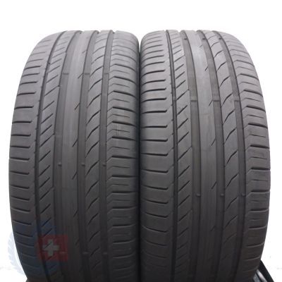 3. 4 x CONTINENTAL 275/55 R19 111W ContiSportContact 5 SUV Sommerreifen 2021 6,8-7mm