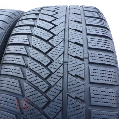 4. 245 45 18 2x CONTINENTAL 245/45 R18 100V XL WinterContact TS850P RunFlat BMW M0E Winterreifen 2020 6,2-6,5mm
