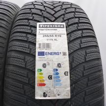 2. 255 55 19 2x FIRESTONE 255/55 R19 111V XL Winterhawk 4 Winterreifen 2022 Ungebraucht  