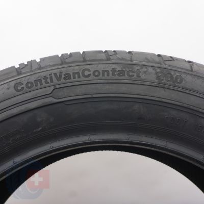 5. 225 55 17 2x CONTINENTAL 225/55 R17 101V XL ContiVanContact 200 Reinforced Sommerreifen 2020 VOLL WIE NEU