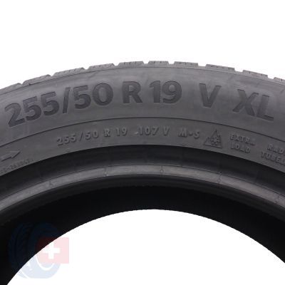 5. 255 55 19 2x CONTINENTAL 255/50 R19 107V XL WinterContact TS870P Winterreifen 7mm 2022 5. 255 55 19 2x CONTINENTAL 255/50 R19 107V XL WinterContact TS870P Winterreifen 7mm 2022