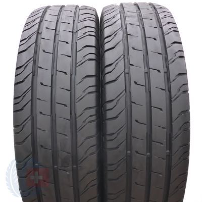 2 x CONTINENTAL 205/75 R16C 113/111R ContiVanContact 200 Sommerreifen 2021 8,5mm
