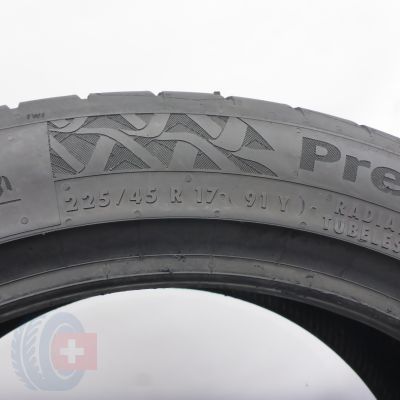 4. 225 45 17 1x CONTINENTAL 225/45 R17 91Y PremiumContact 7 Sommerreifen 2024 6,8mm