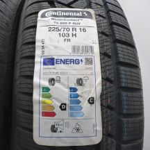 3.  225 70 16 4x CONTINENTAL 225/70 R16 103H WinterContact TS 850 P SUV Winterreifen 2022 Ungebraucht  