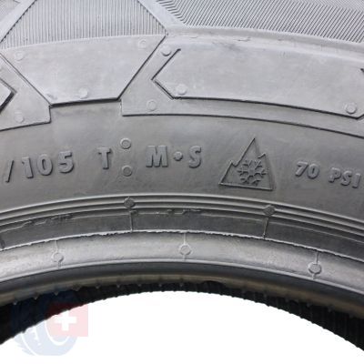 2. 205 65 16C 2x CONTINENTAL 205/65 R16C 107/105T VanContact Winter Winterreifen 2023 WIE NEU 9-9,5mm