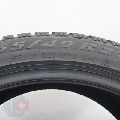 8. 255 40 21 4x PIRELLI 255/40 R21 102V XL Scorpion Winter 2 SEAL Winterreifen 2024  VOLL WIE NEU 