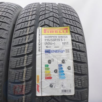 2.  235 55 19 2x PIRELLI  235/55 R19 101T Scorpion Winter A0 Winterreifen 2022 Ungebraucht  