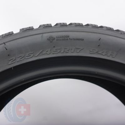5. 225 45 17 2x HANKOOK 225/45 R17 94H XL Winter I Cept RS3 W462 Winterreifen 2022 WIE NEU 7,2mm