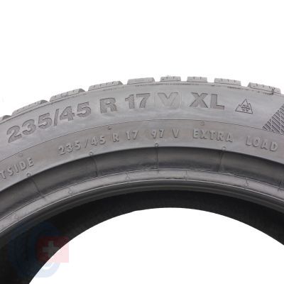3. 235 45 17 1x CONTINENTAL 235/45 R17 97V XL WinterContact TS 850 P Winterreifen 2022 8,2mm WIE NEU 