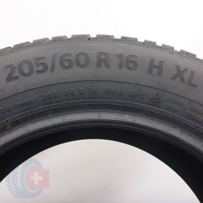 7.  205 60 16 4x CONTINENTAL 205/60 R16 96H XL WinterContact TS 870 Winterreifen 2024 VOLL WIE NEU