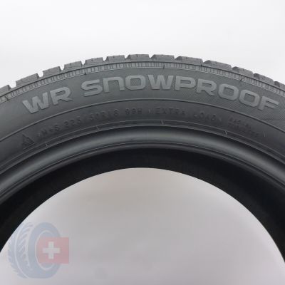 6. 225 50 18 4x NOKIAN 225/50 R18 99H XL WR Snowproof Winterreifen 2022 6,8-7,2mm