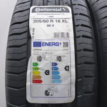 3. 205 60 16 2x CONTINENTAL 205/60 R16 96V XL ContiPremiumContact 5 RFT BMW Sommerreifen 2023/24 Ungebraucht   