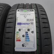 2. 215 40 18 4x CONTINENTAL 215/40 R18 89Y XL PremiumContact7 Sommerreifen 2024 WIE NEU VOLL