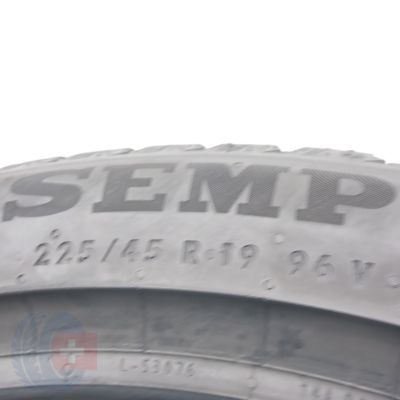 7. 225 45 17 4x SEMPERIT 225/45 R17 96V Speed-Grip 5 Winterreifen 2025 8,5mm WIE NEU 