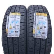 195 60 16C  2x PIRELLI 195/60 R16C 99/97T Carrier Winter Winterreifen 2017 VOLL WIE NEU 