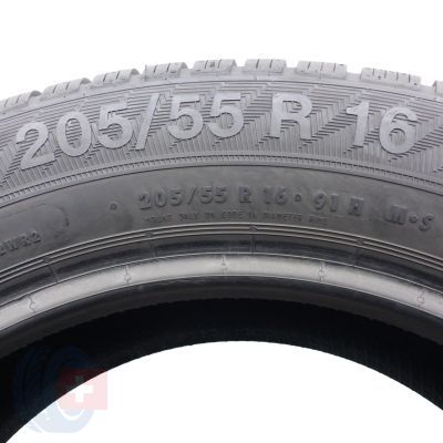 3. 205 55 16 1x GISLAVED 205/55 R16 91H Euro Frost 6 Winterreifen 8,5mm 2023 Wie Neu