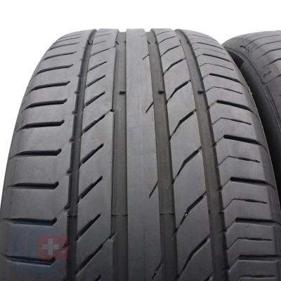 2. 235 50 17 2x CONTINENTAL 235/50 R17 96W ContiSportContact 5 Sommerreifen 2020 6mm