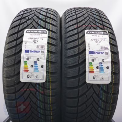  225 55 19 2x SEMPERIT 225/55 R19 99V Speed-Grip 5 Winterreifen 2022 Ungebraucht  
