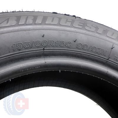 8.   4 x BRIDGESTONE 195/60 R16 C 99/97H Turanza ER30C Sommerreifen 2016 VOLL WIE NEU 