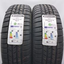 225 75 16 2x CONTINENTAL 225/75 R16 104T ContiCrossContact Winter Winterreifen 2021 VOLL 