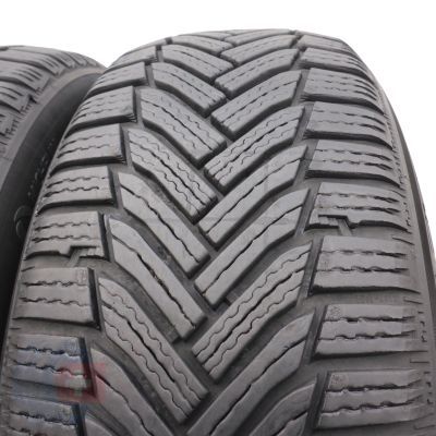 4. 205 60 16 2x MICHELIN 205/60 R16 92T Alpin 6 Winterreifen 2021 WIE NEU 7,2mm