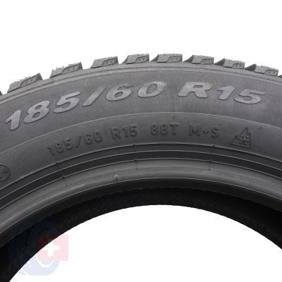 6. 185 60 15 2x PIRELLI 185/60 R15 88T XL Winter Cinturato Winterreifen 2018 VOLL Ungebraucht  