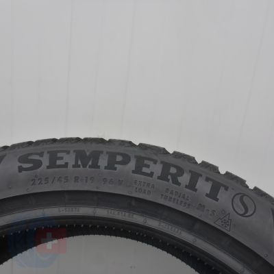 6. 225 45 19 4x SEMPERIT 225/45 R19 96V XL Speed-Grip 5 Winterrifen 2025 8,5mm WIE NEU