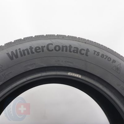 6. 225 65 17 2x CONTINENTAL 225/65 R17 102H WinterContact TS870P Winterreifen 2023 6,6-6,8mm