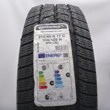  215 60 17C 1x CONTINENTAL 215/60 R17C 104/102H VanContact Winter Winterreifen 2022 Ungebraucht  
