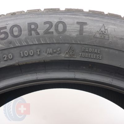 6.  235 50 20 2x CONTINENTAL  235/50 R20 100T WinterContact TS 870 P Winterreifen 2024 VOLL WIE NEU 