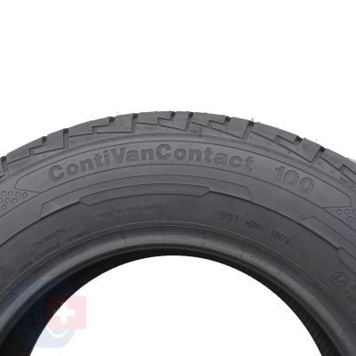 6. 2 x CONTINENTAL 205/70 R15C 106/104R ContiVanContact 100 Sommerreifen 2015 8,8mm