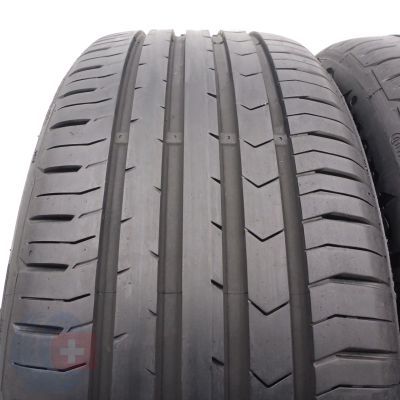 2. 205 55 16 2x CONTINENTAL 205/55 R16 91V ContiPremiumContact 5 Sommerreifen 6,8-7mm 2017