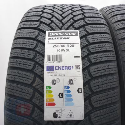 2.  255 40 20 4x BRIDGESTONE 255/40 R20 101W XL Blizzak 6 Winterreifen 2025 VOLL WIE NEU 