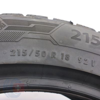 6. 215 50 18 4x BARUM 215/50 R18 92V Polaris 5 Winterreifen 2024 VOLL WIE NEU 