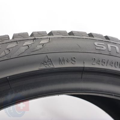 6.  245 40 19 4x NOKIAN 245/40 R19 98V XL Snowproof 1 Winterreifen 2024 7,9-7,8mm WIE NEU 
