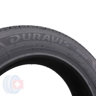 7. 4 x BRIDGESTONE 195/65 R16 C 104/102T Duravis R660 Sommerreifen  2018 VOLL WIE NEU 