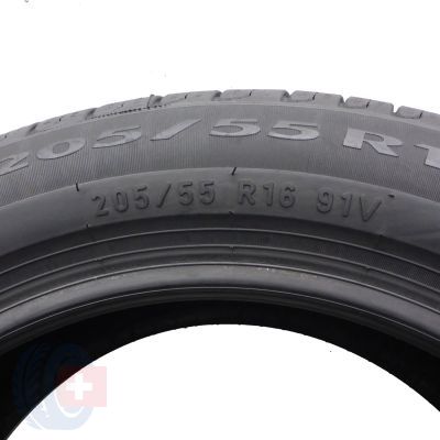 6. 205 55 16 2x PIRELLI 205/55 R16 91V Cinturato P7 Blue Sommerreifen 2018 VOLL 