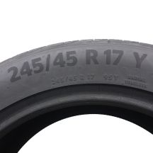 6. 245 45 17 4x CONTINENTAL 245/45 R17 95Y PremiumContact 6 Sommerreifen 2020 VOLL Wie Neu