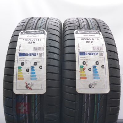 3.  185 60 14 4x CONTINENTAL 185/60 R14 82H UltraContact Sommerreifen 2022 Ungebraucht  