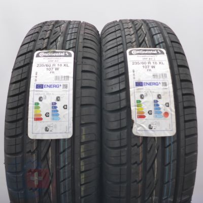 4. 235 60 18 4x CONTINENTAL 235/60 R18 107W XL CrossContact UHP AO Sommerreifen 2022 WIE NEU VOLL