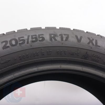 5. 205 55 17 2x CONTINENTAL 205/55 R17 95V XL WinterContact TS870P Winterreifen 2022 7,8mm