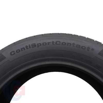 7. 225 60 18 4x CONTINENTAL 225/60 R18 100H ContiSportContact 5 SUV Sommerreifen 2020  VOLL Wie Neu